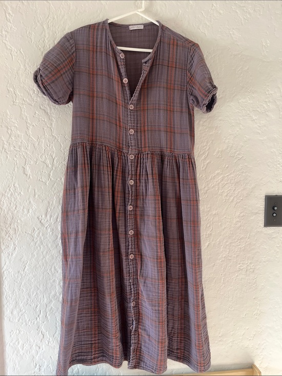 CP Shades Dresses & Skirts - CP Shades Free People double cloth button front midi dress XS